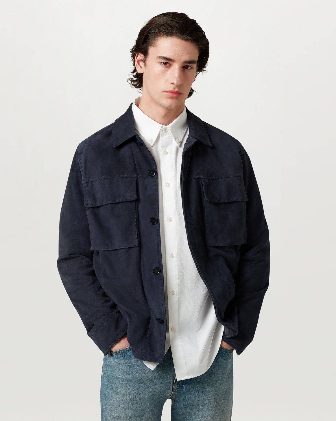 Young Ideas/Henmores - Street Long Sleeve Shirt - White - M