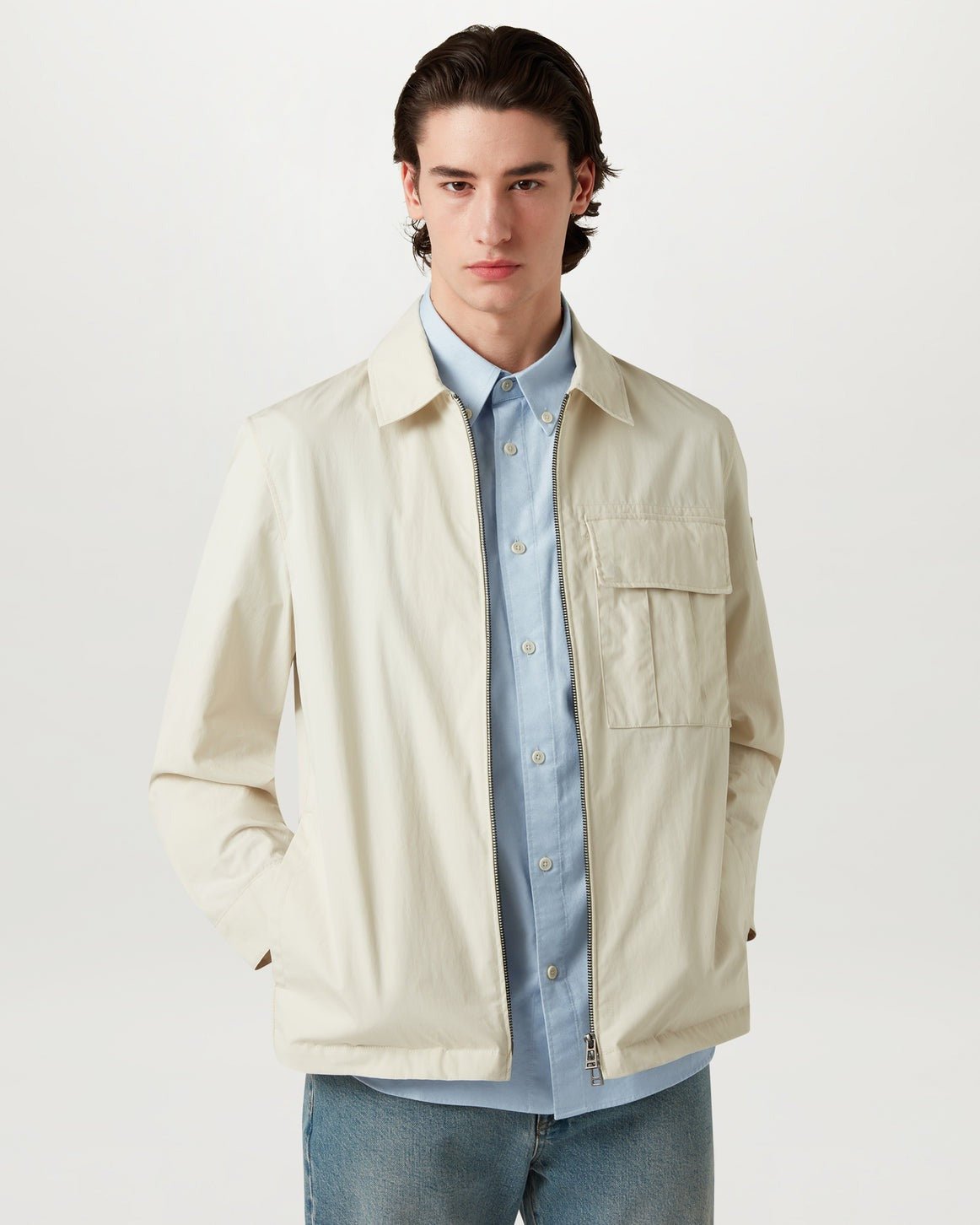 Young Ideas/Henmores - Street Short Sleeve Shirt - Sky Blue - M