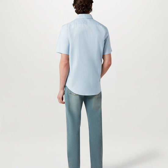 Young Ideas/Henmores - Street Short Sleeve Shirt - Sky Blue - M