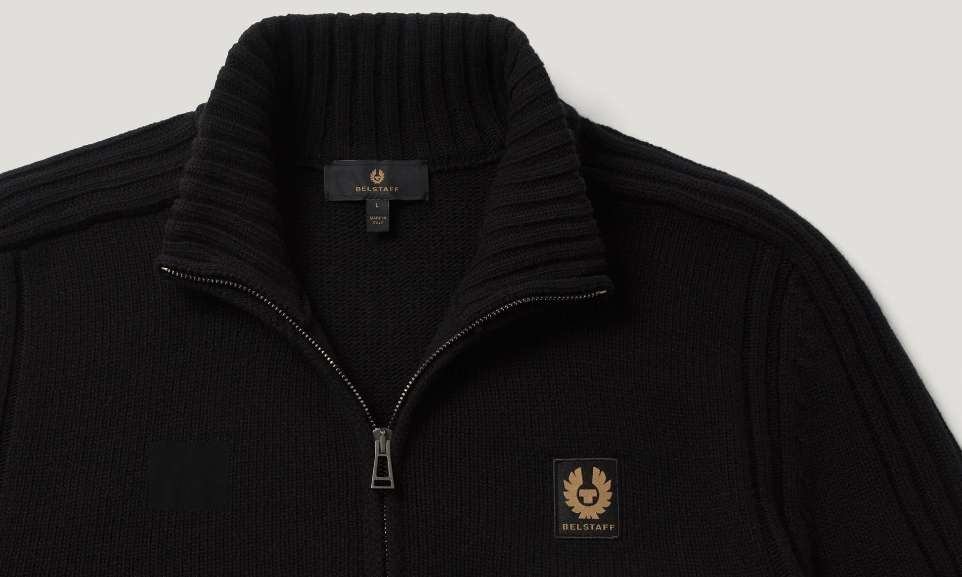 Young Ideas/Henmores - Watch Quarter Zip Jumper - Black - M