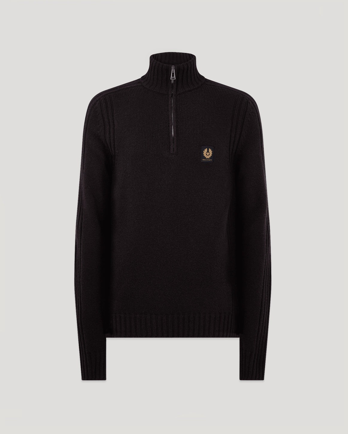 Young Ideas/Henmores - Watch Quarter Zip Jumper - Black - M