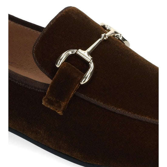 Young Ideas/Henmores - Buckle Velvet Loafer - Ocre - 4