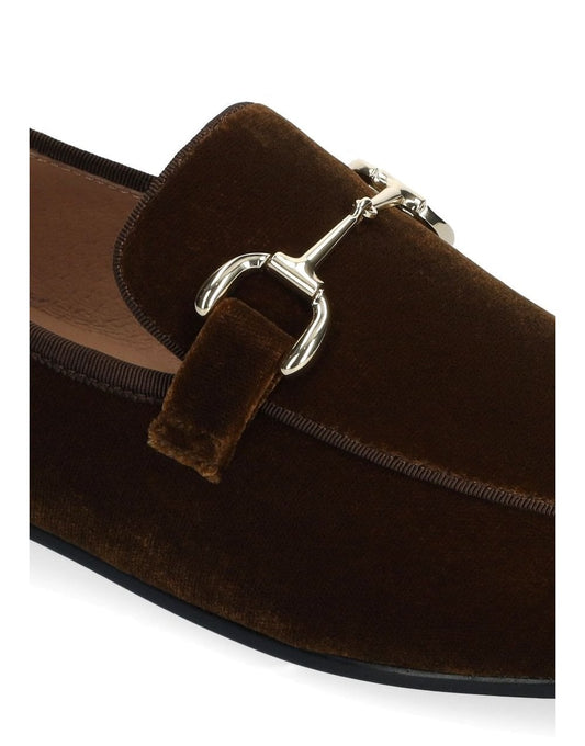 Young Ideas/Henmores - Buckle Velvet Loafer - Ocre - 4