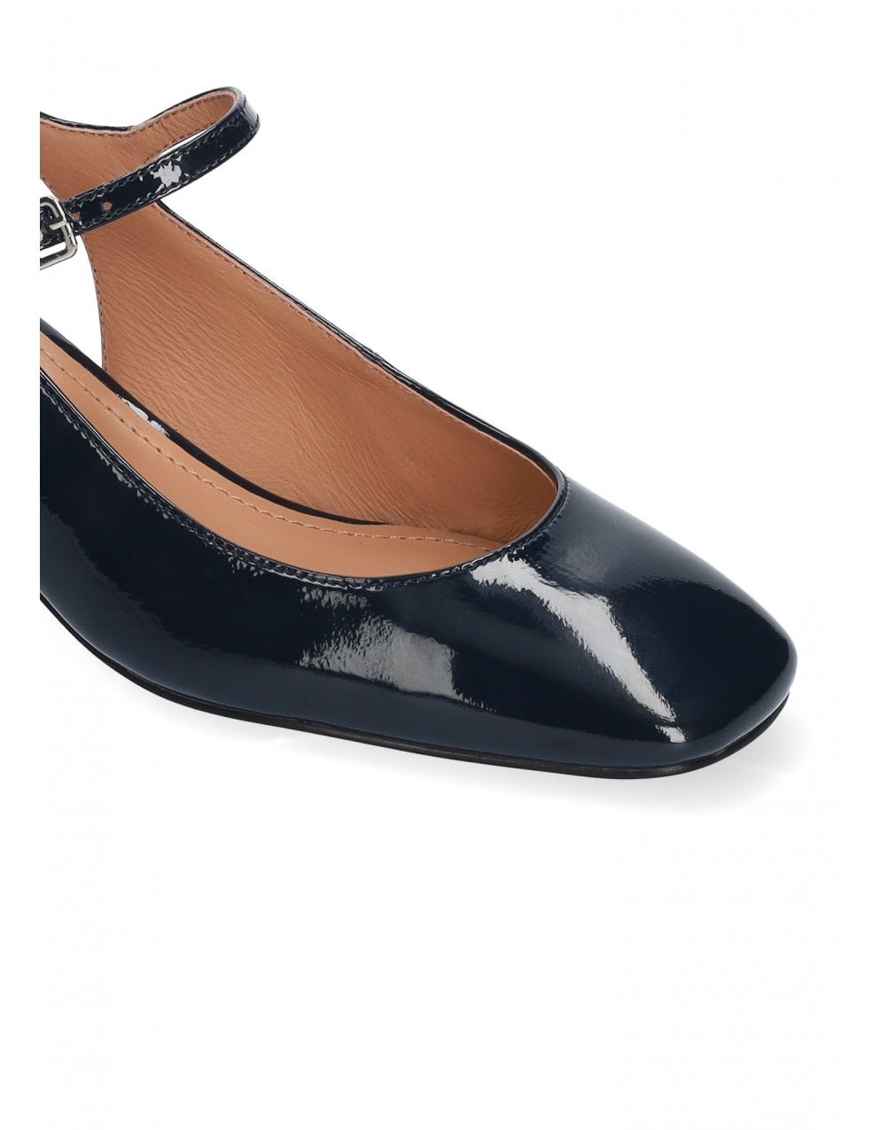 Young Ideas/Henmores - Double Strap Mary Jane - Navy - 4
