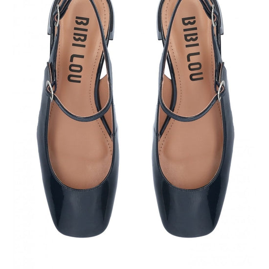 Young Ideas/Henmores - Double Strap Mary Jane - Navy - 4