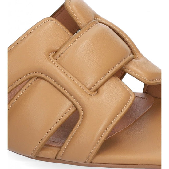 Young Ideas/Henmores - Holly 50 Heeled Mule - Camel - 4
