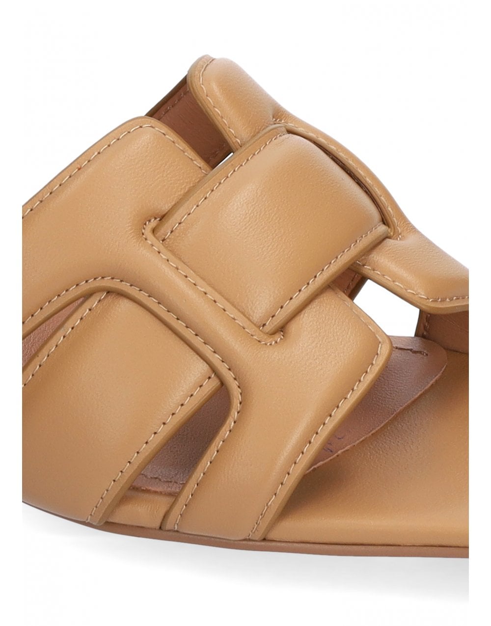 Young Ideas/Henmores - Holly 50 Heeled Mule - Camel - 4