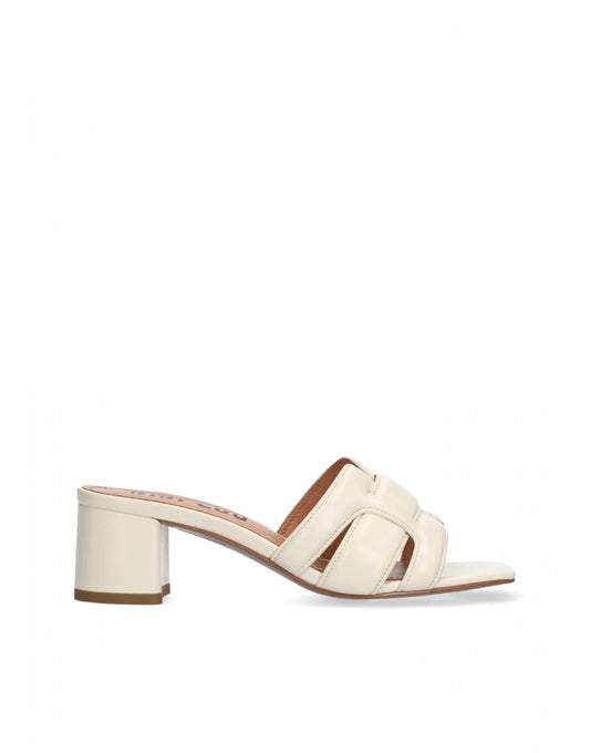 Young Ideas/Henmores - Holly 50 Heeled Mule - Camel - 4