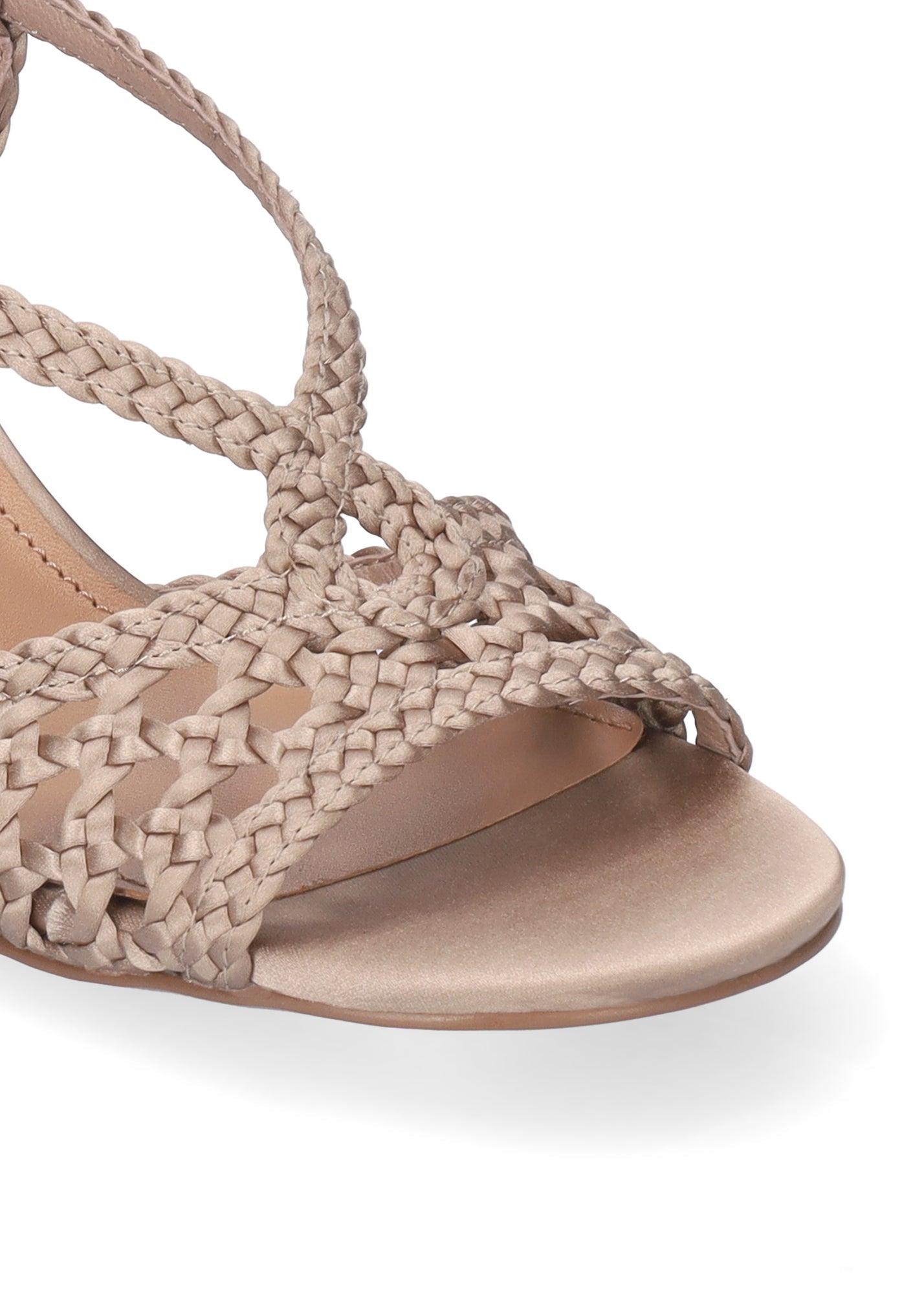 Young Ideas/Henmores - Kou 55 Heeled Crochet Sandal - Burgundy - 5