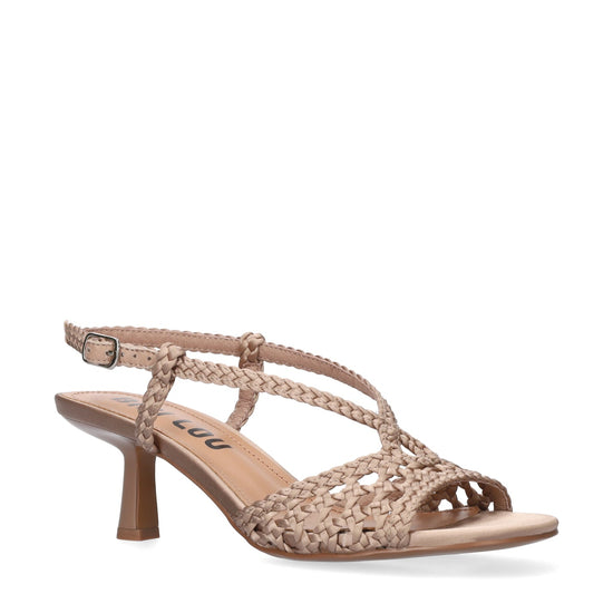 Young Ideas/Henmores - Kou 55 Heeled Crochet Sandal - Burgundy - 5