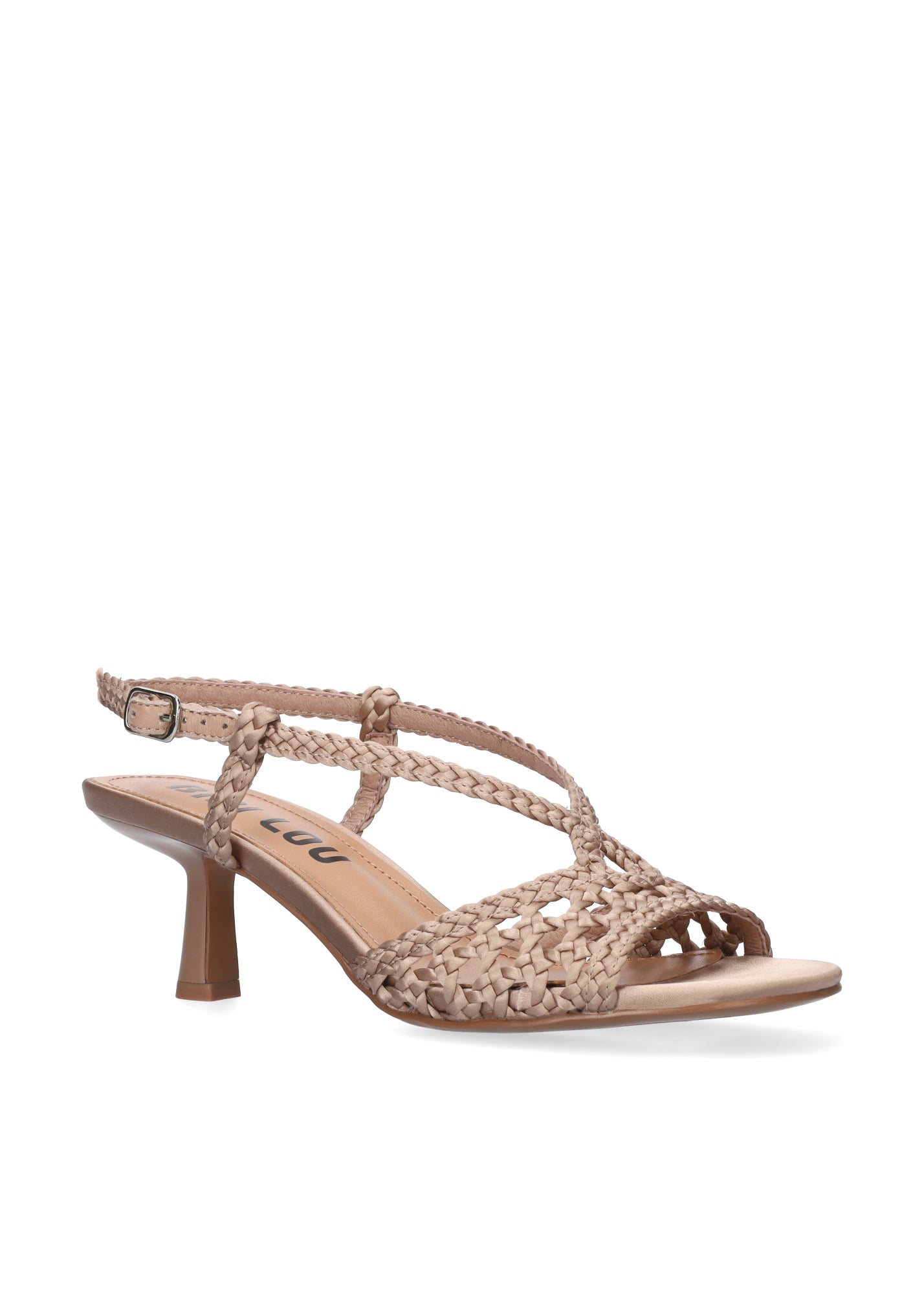 Young Ideas/Henmores - Kou 55 Heeled Crochet Sandal - Burgundy - 5