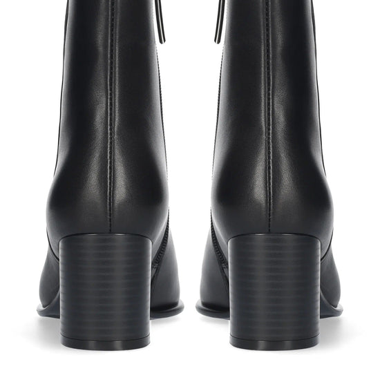 Young Ideas & Henmores -North Leather Booties -Negro -4