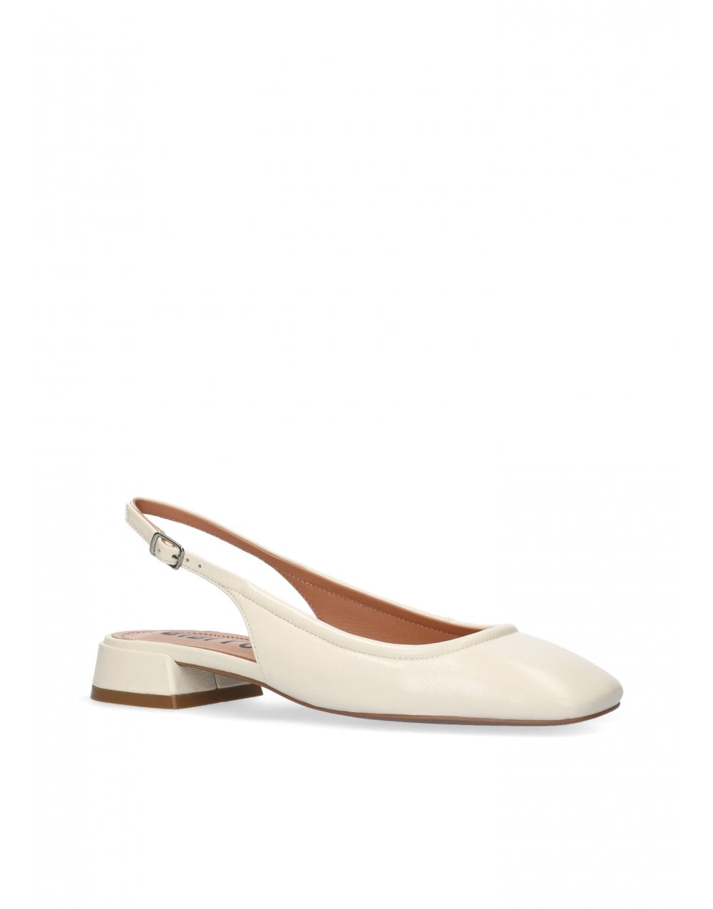 Young Ideas/Henmores - Tesa Slingback Flats - White - 4