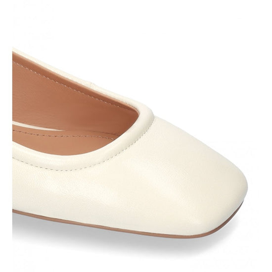 Young Ideas/Henmores - Tesa Slingback Flats - White - 4
