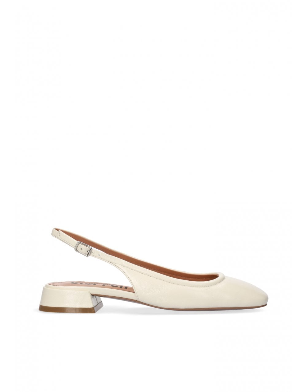 Young Ideas/Henmores - Tesa Slingback Flats - White - 4