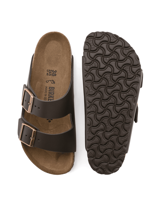 Young Ideas/Henmores - Arizona Natural Leather Sandals - Dark Brown - 4