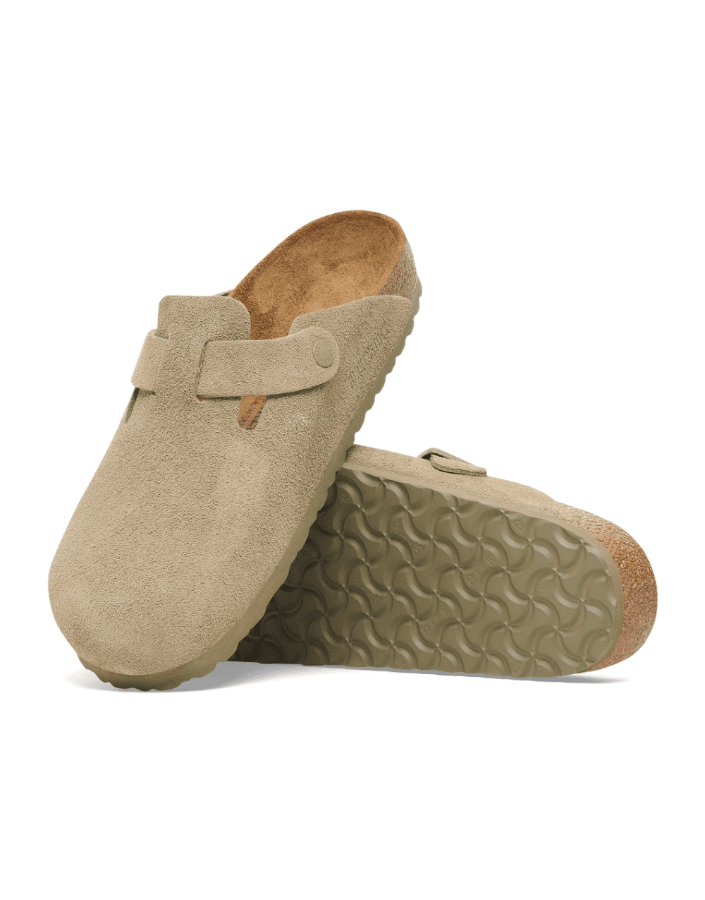 Young Ideas/Henmores - Boston Suede Sandal - Faded Khaki - 3