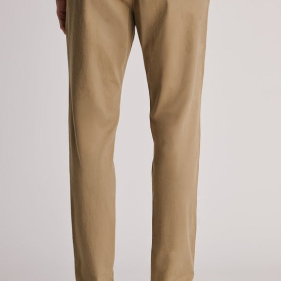 Young Ideas & Henmores -Bolt Regular Fit Twill Trousers -Taupe -32x31