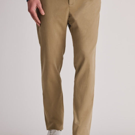 Young Ideas & Henmores -Bolt Regular Fit Twill Trousers -Taupe -32x31
