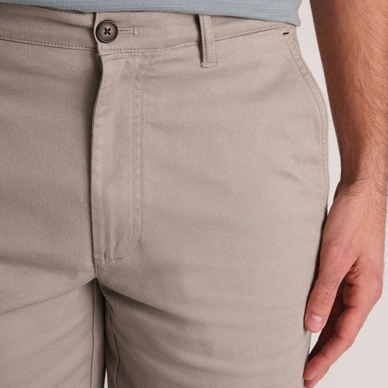 Young Ideas & Henmores - Brosnan Cotton Shorts - Taupe - 32