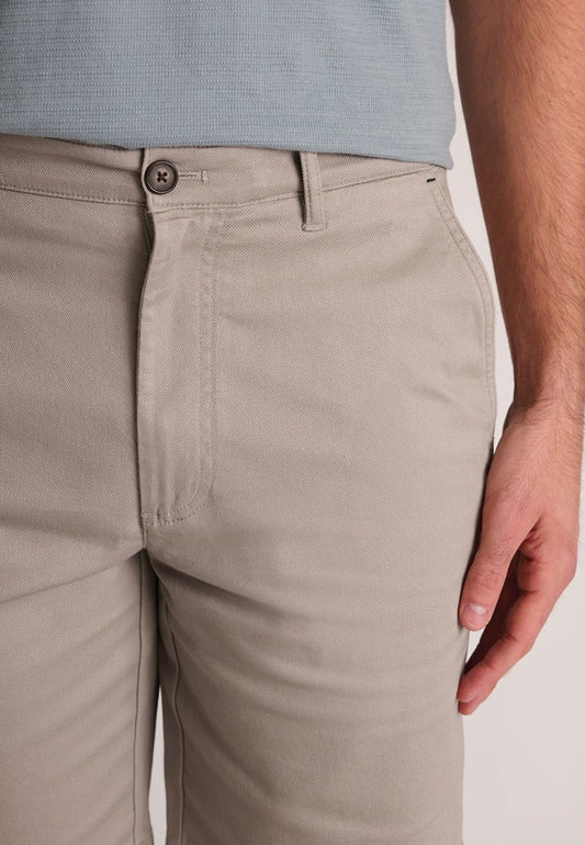 Young Ideas & Henmores - Brosnan Cotton Shorts - Taupe - 32