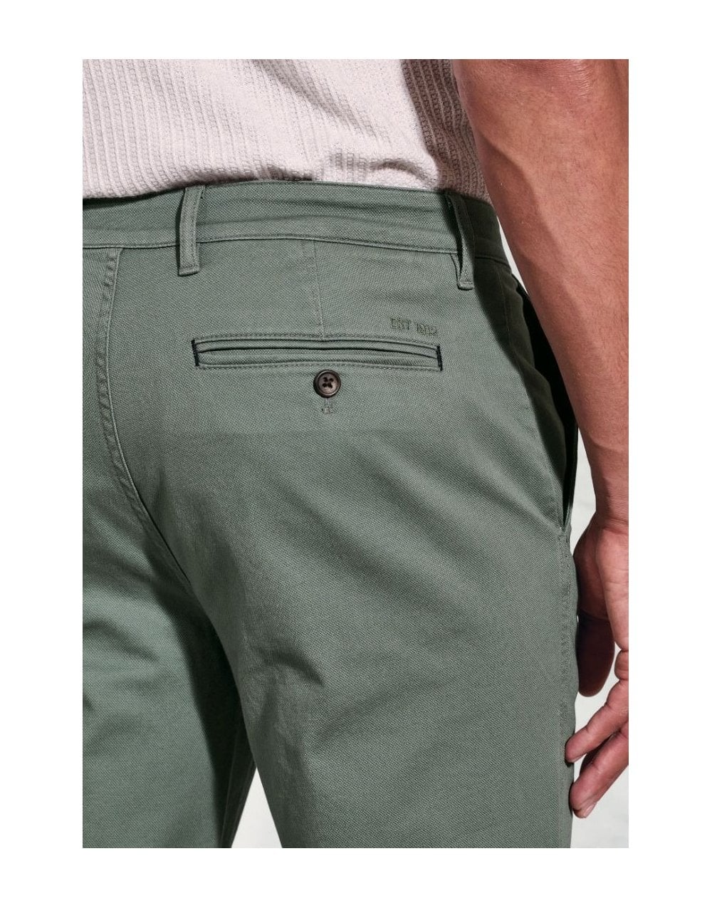 Young Ideas/Henmores - Brosnan Regular Trouser - Khaki - 32/32