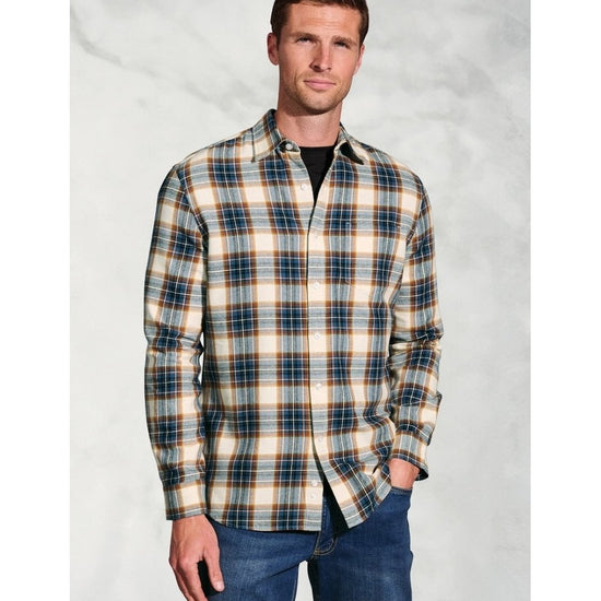 Young Ideas/Henmores - Check Denim Shirt - Rust - M