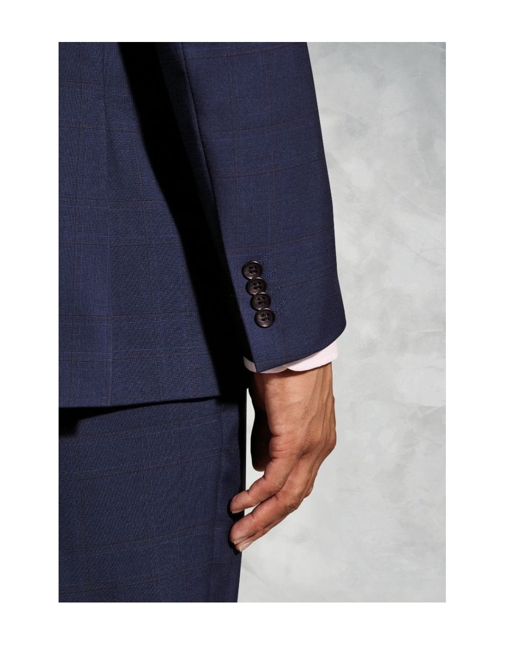 Young Ideas/Henmores - Felton Lined Blazer - Navy - 42