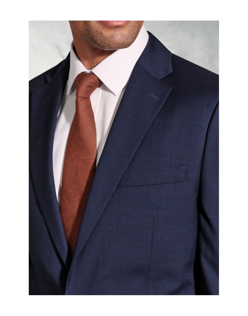 Young Ideas/Henmores - Felton Lined Blazer - Navy - 42