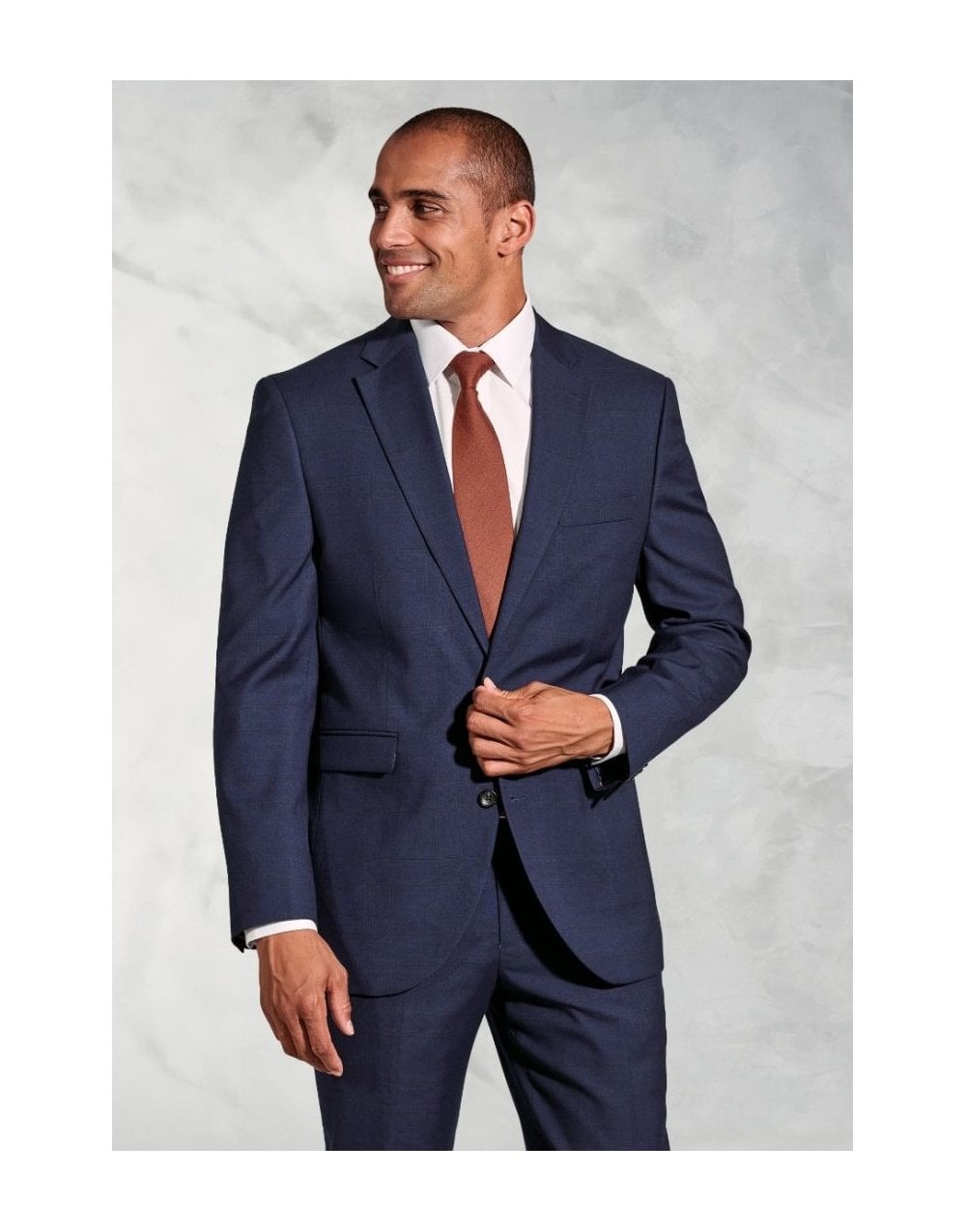 Young Ideas/Henmores - Felton Lined Blazer - Navy - 42