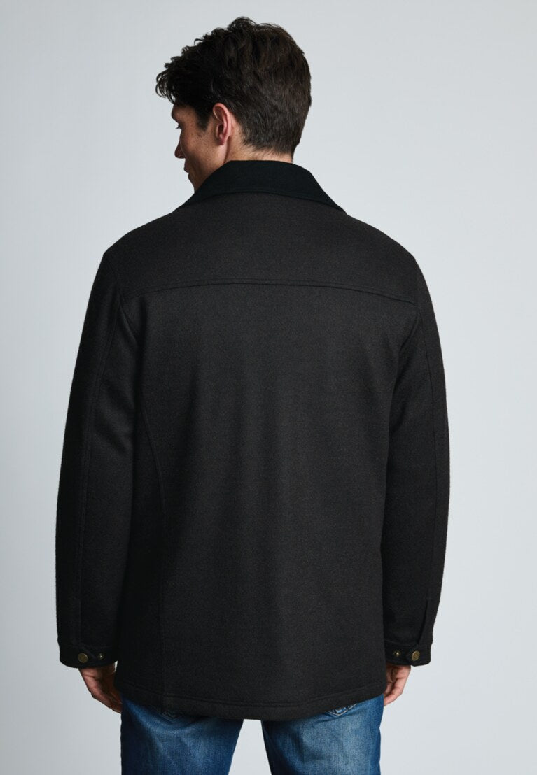 Young Ideas & Henmores -Holloway Melton Coat -Brown -M
