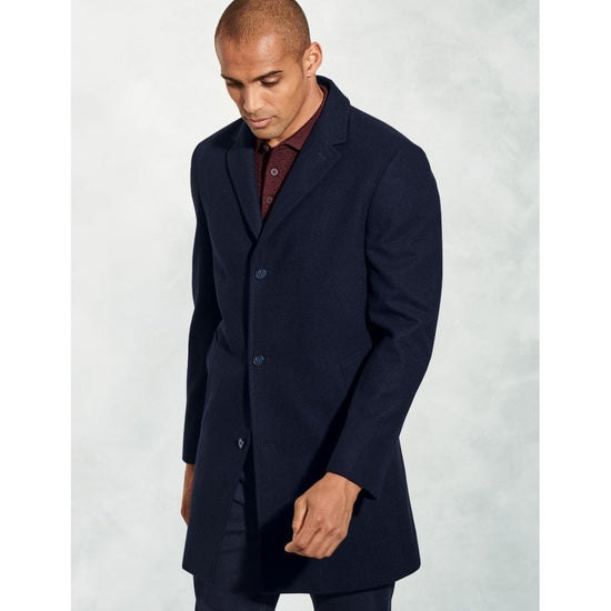 Young Ideas/Henmores - Hutchinson Wool Blend Overcoat - Camel - 40