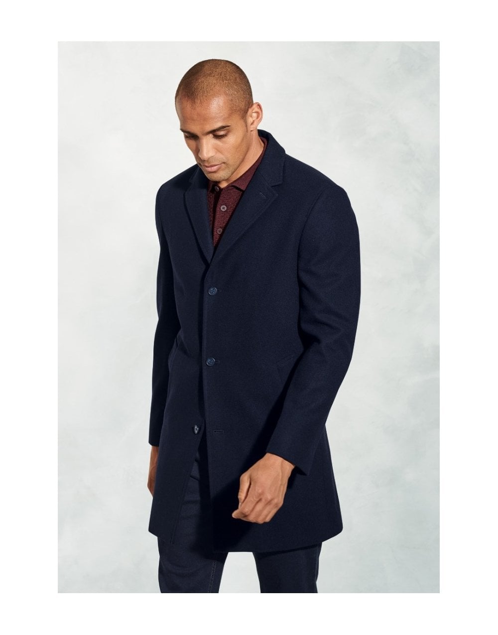 Young Ideas/Henmores - Hutchinson Wool Blend Overcoat - Camel - 40