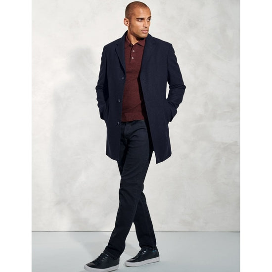 Young Ideas/Henmores - Hutchinson Wool Blend Overcoat - Camel - 40