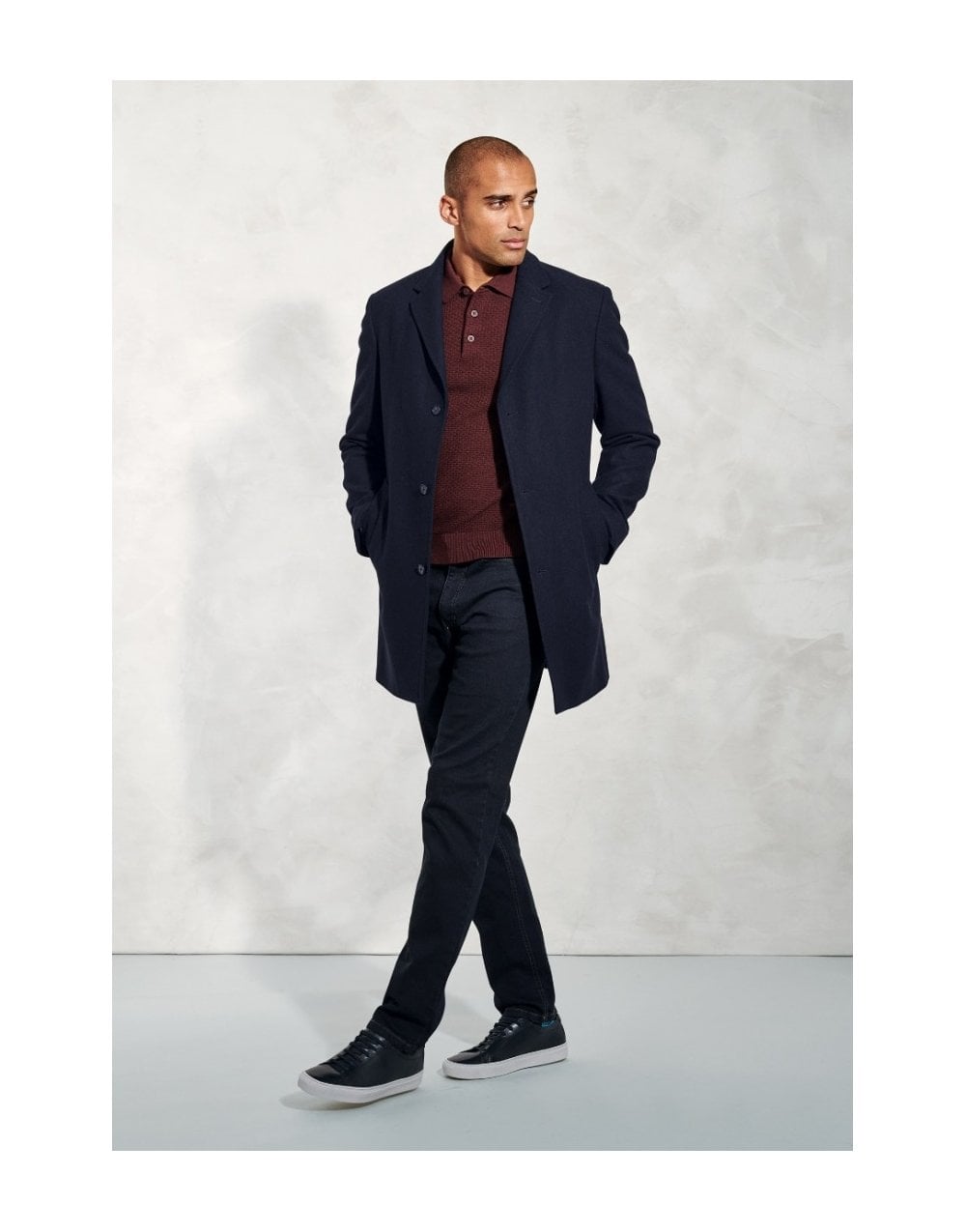 Young Ideas/Henmores - Hutchinson Wool Blend Overcoat - Camel - 40