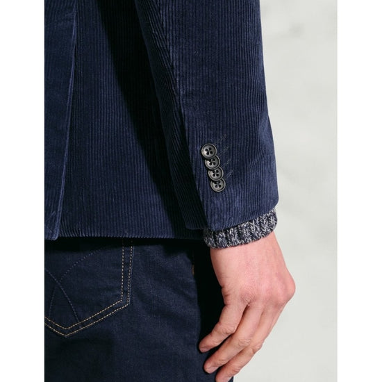 Young Ideas/Henmores - Kenny Corduroy Tailored Fit - Navy - 40