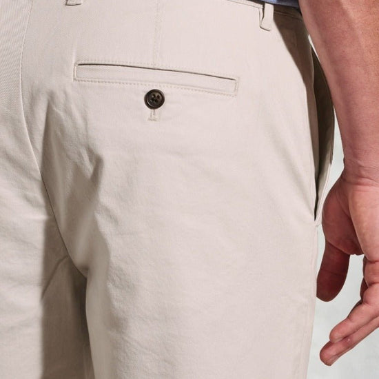 Young Ideas & Henmores - Leo Tailored Shorts - Stone - 32
