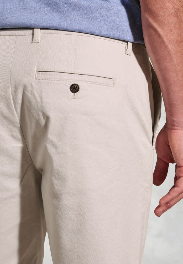 Young Ideas & Henmores - Leo Tailored Shorts - Stone - 32