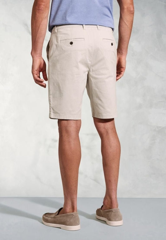 Young Ideas & Henmores - Leo Tailored Shorts - Stone - 32