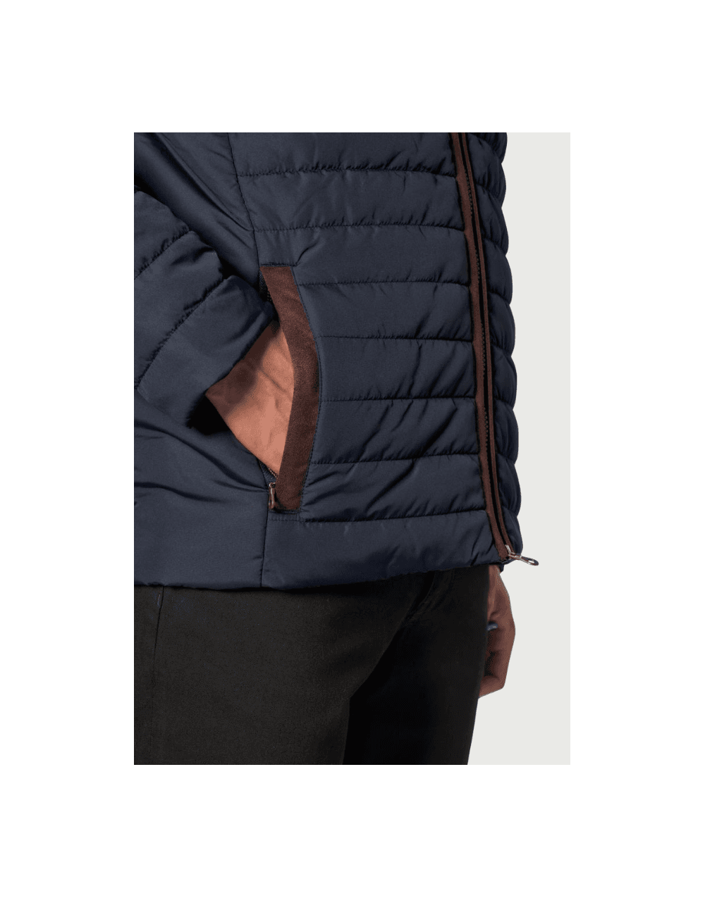 Young Ideas/Henmores - Orlando puffa jacket - Navy - M