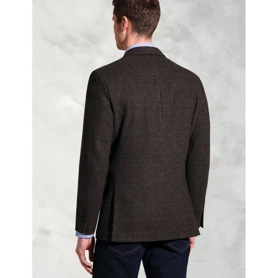 Young Ideas/Henmores - Phelbs Tweed Blazer Classic Fit - Mole Check - 40