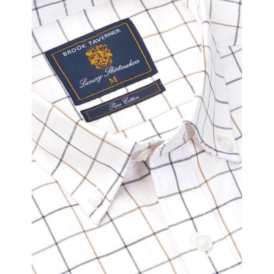 Young Ideas/Henmores - Standard Check Shirt - Navy Check - M