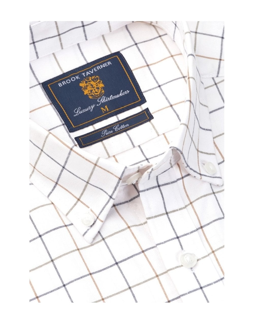 Young Ideas/Henmores - Standard Check Shirt - Navy Check - M