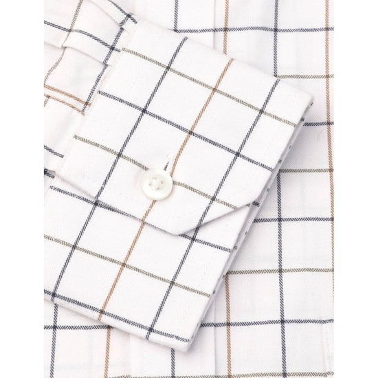 Young Ideas/Henmores - Standard Check Shirt - Navy Check - M