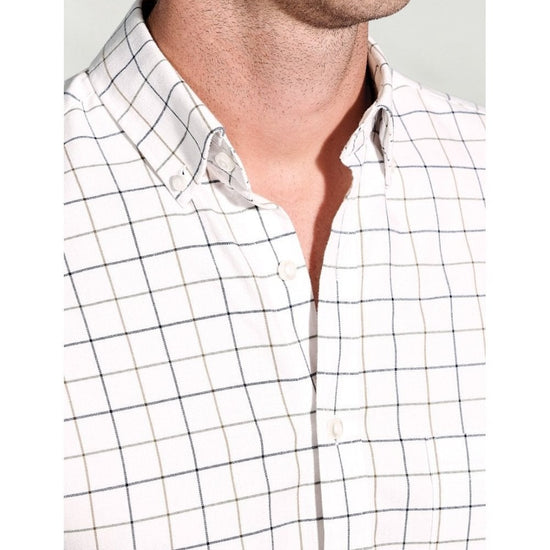 Young Ideas/Henmores - Standard Check Shirt - Navy Check - M