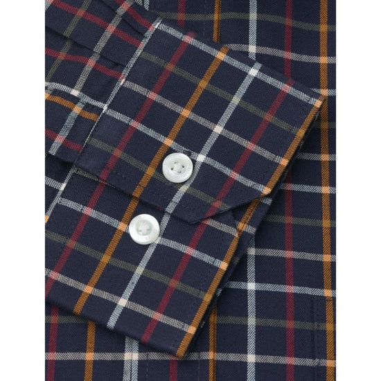 Young Ideas/Henmores - Standard Check Shirt - Navy Check - M