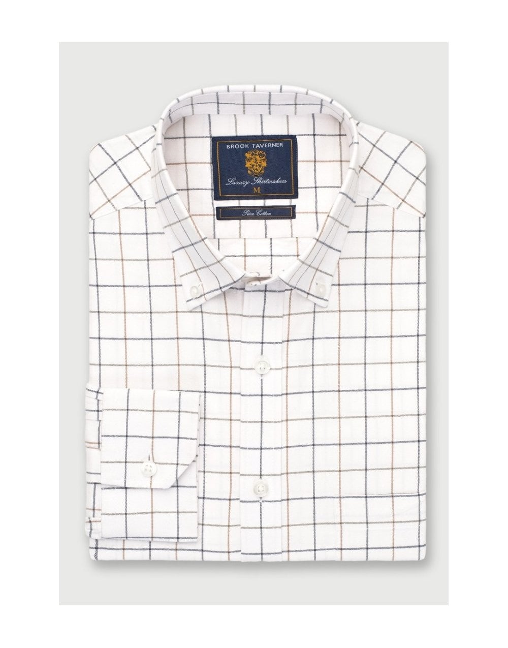 Young Ideas/Henmores - Standard Check Shirt - Navy Check - M