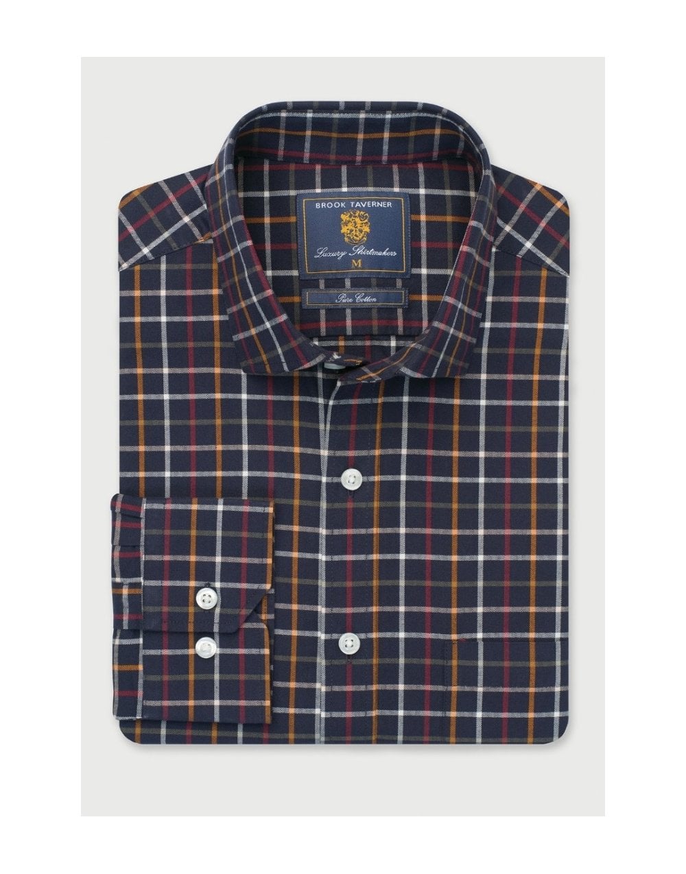 Young Ideas/Henmores - Standard Check Shirt - Navy Check - M