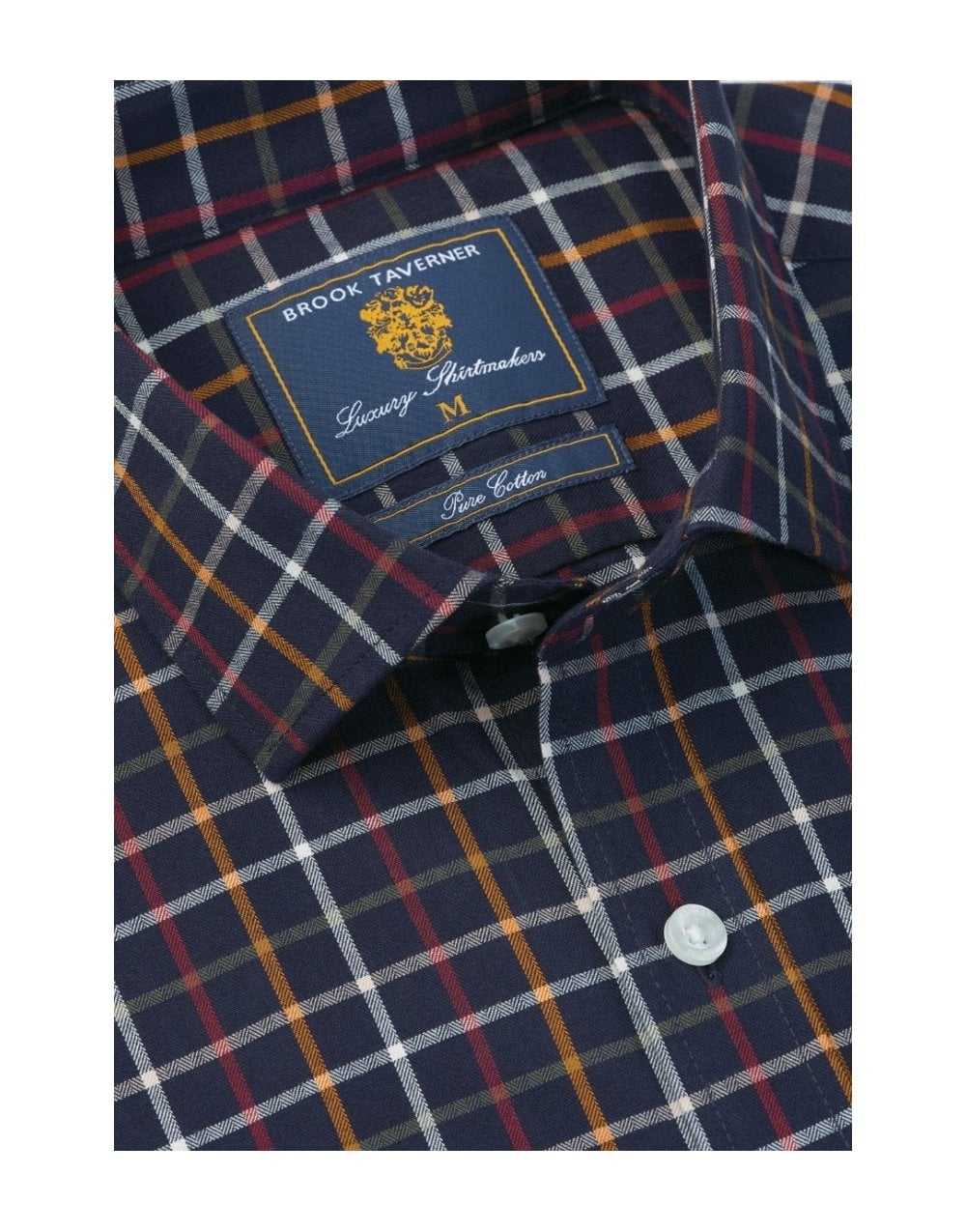 Young Ideas/Henmores - Standard Check Shirt - Navy Check - M