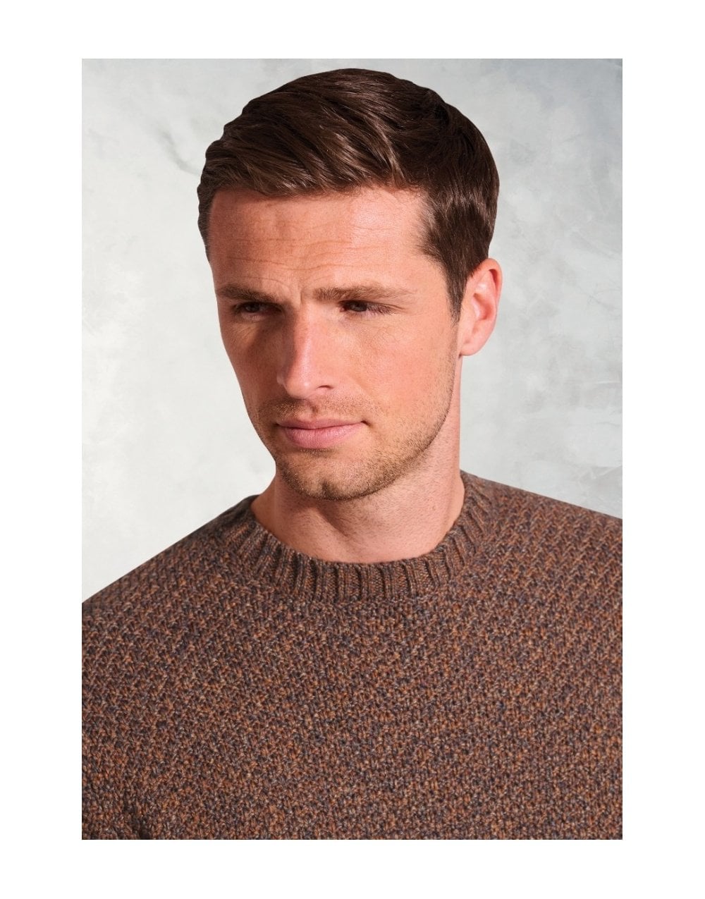 Young Ideas/Henmores - Taylor Twist Crew Neck Jumper - Rust - S